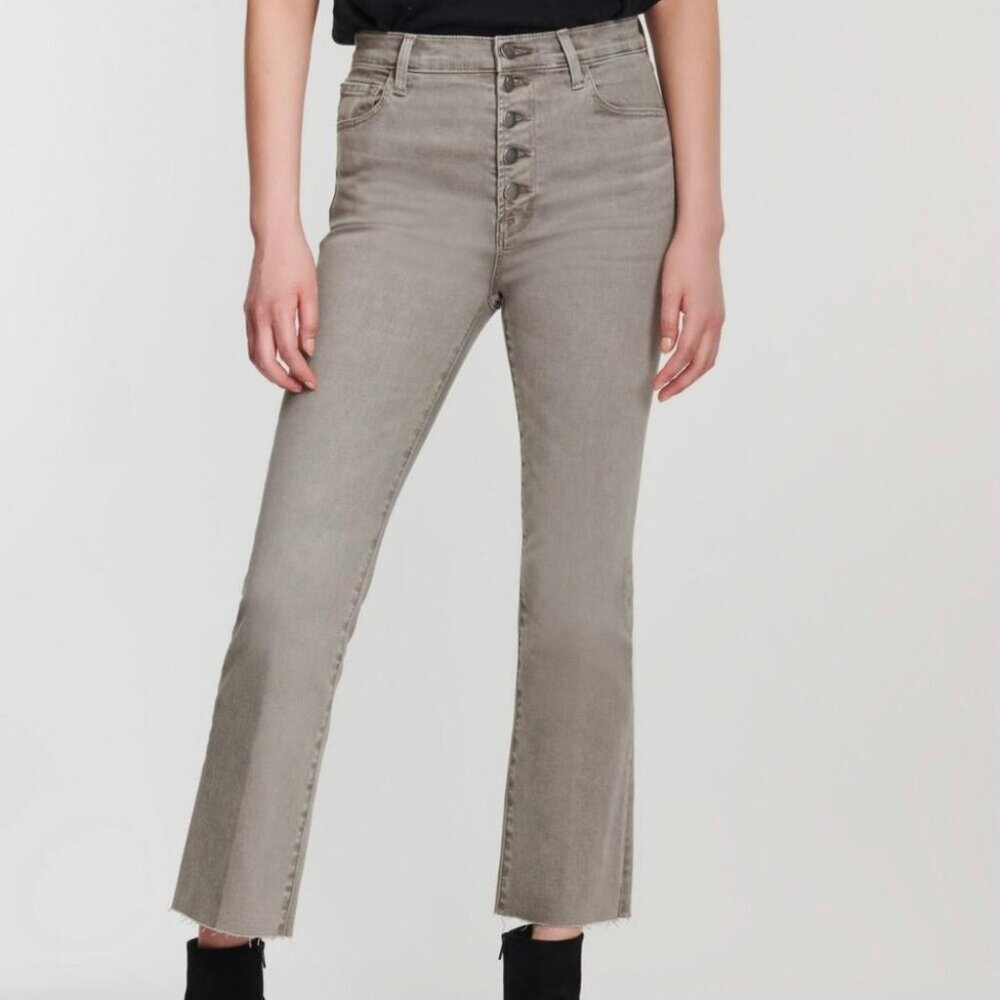 J BRAND  Lillie High-Rise Cropped Flare Jeans, Size 27